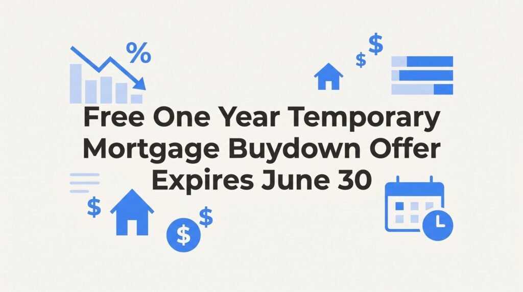 How to Claim Your Free One-Year Temporary Mortgage Buydown Before June 30 — A Step-by-Step Guide