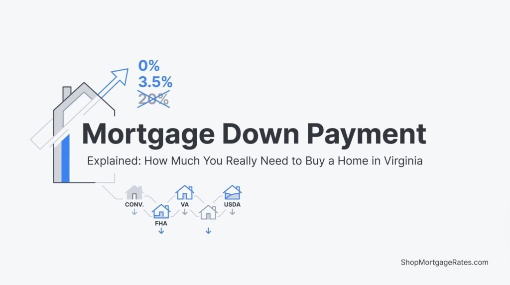 Mortgage Down Payment Explained: How Much You Really Need to Buy a Home in Virginia