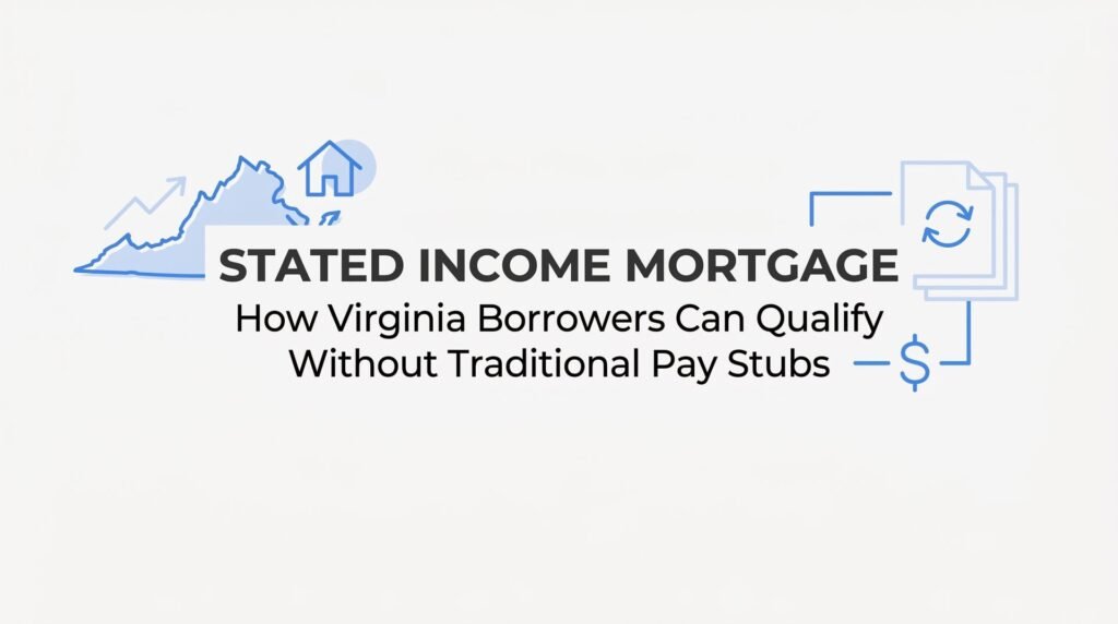 Stated Income Mortgage: How Virginia Borrowers Can Qualify Without Traditional Pay Stubs