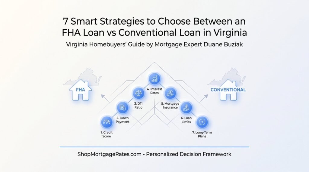 7 Smart Strategies to Choose Between an FHA Loan vs Conventional Loan in Virginia