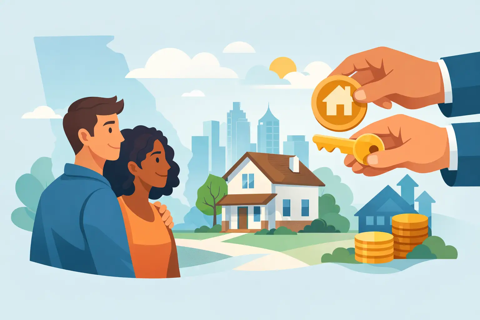 Georgia Down Payment Assistance for First-Time Buyers