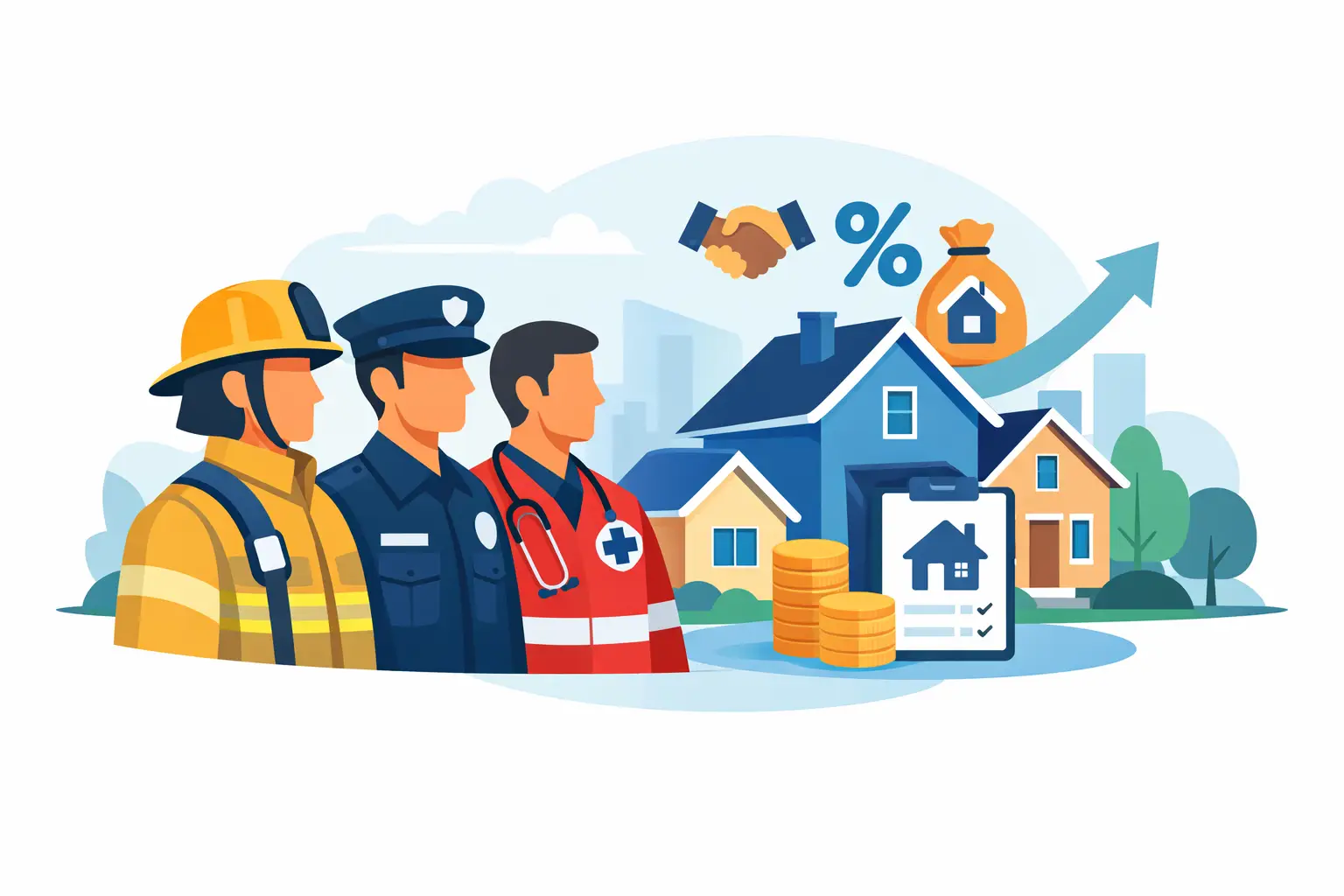Mortgage Programs for First Responders Compared